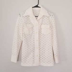 Vintage mesh blouse